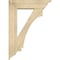 Ekena Millwork Imperial Traditional Rough Sawn Bracket w/ Offset Brace, Douglas Fir, 8"W x 30"D x 42"H BKT0806X30X42IMP01RDF - alternate 4